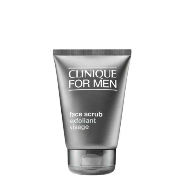 Men face scrub