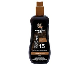 Sunscreen SPF15 Spray Gel With Instant Bronzer