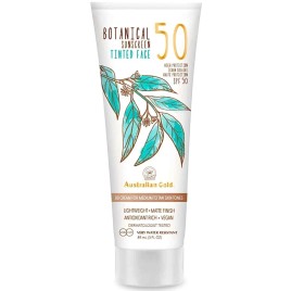 Australian Gold BOTANICAL SPF50 tinted face medium-tan 8 Australian Gold BOTANICAL SPF50 tinted face medium-tan 8
