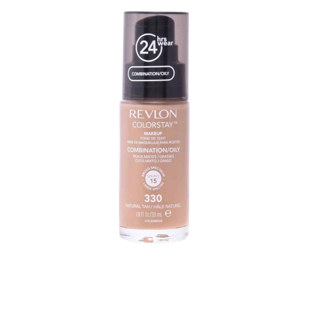 REVLON COLORSTAY foundation combination/oily skin 330-natural tan