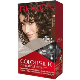 REVLON COLORSILK tinte 30-castaño oscuro REVLON COLORSILK tinte 30-castaño oscuro