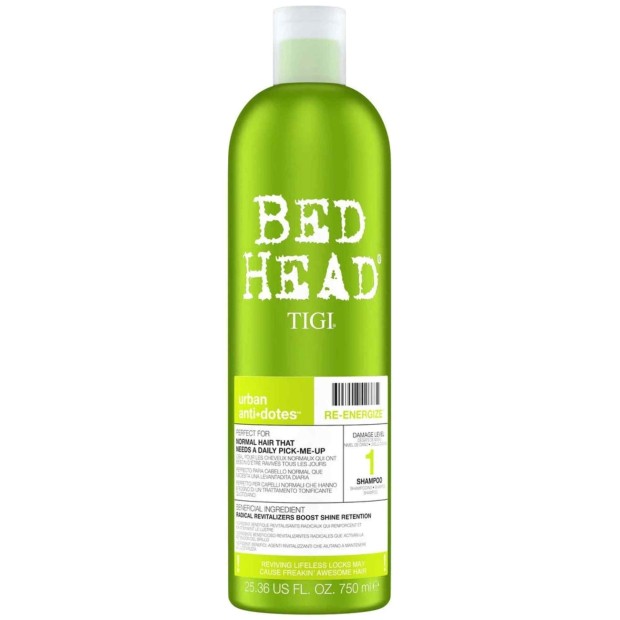TIGI BED HEAD urban anti-dotes re-energize shampoo 7