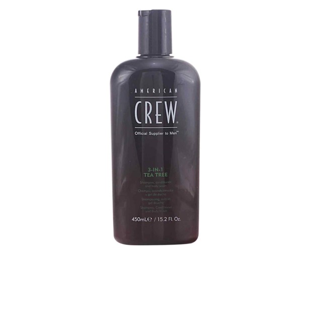 AMERICAN CREW TEA TREE 3 in 1 shampoo, conditioner and body wash 4