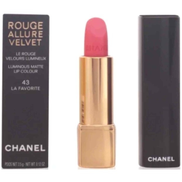 CHANEL ROUGE ALLURE VELVET le rouge velours 43-la favorite 3,5 gr