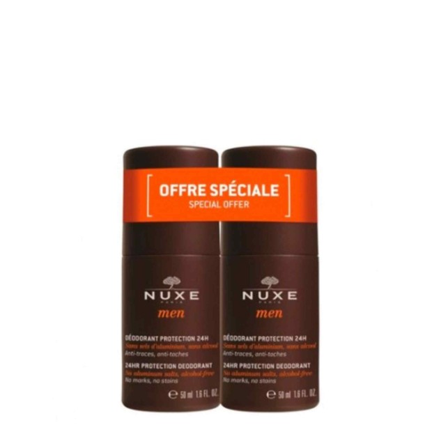 Nuxe Men Desodorizante Proteo 24H Roll-On Coffret 2 Peas