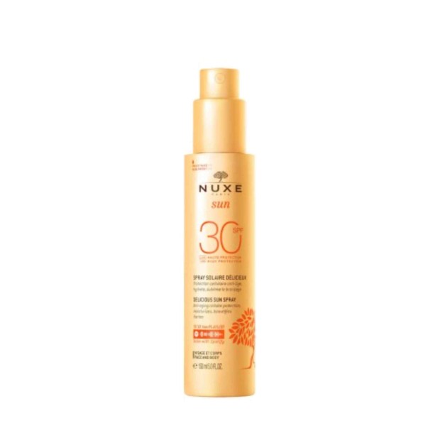 Nuxe Sun Spray Solar Delicioso Para Rosto e Corpo SPF30