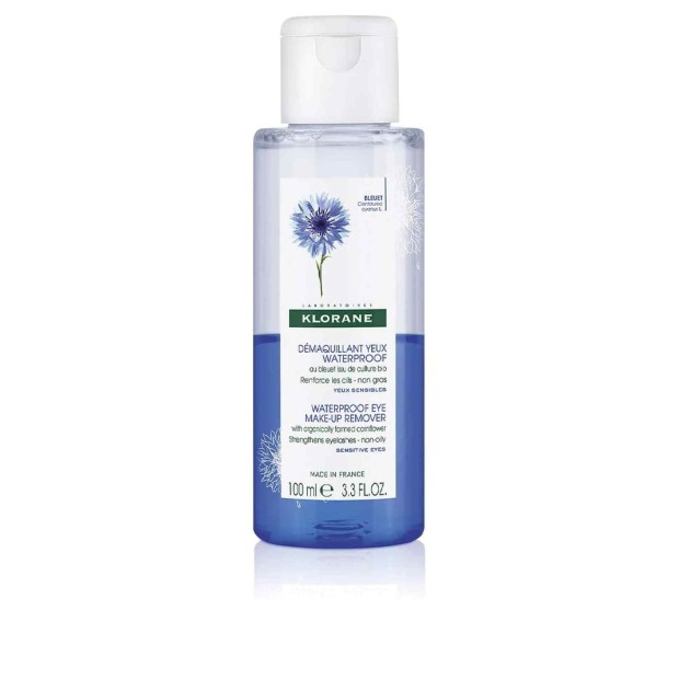 Waterproof Eye Make-Up Remover Organically Farmed Cornflower