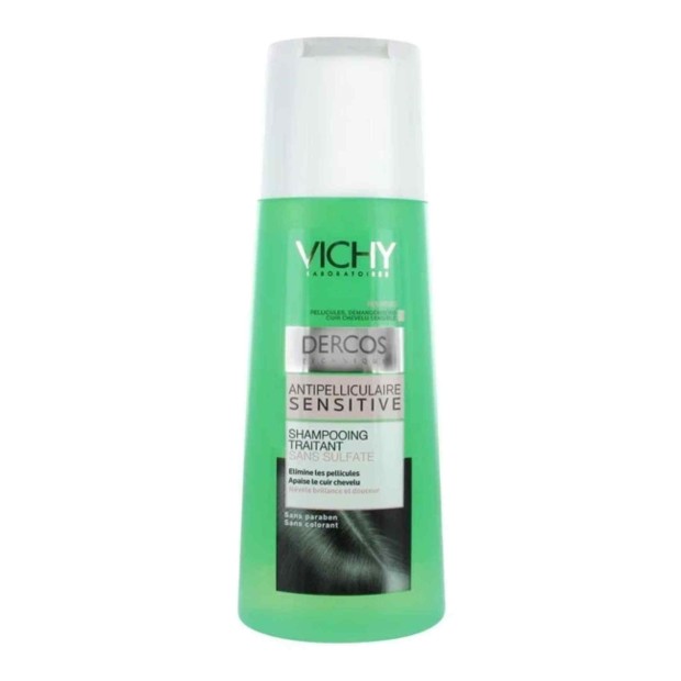 VICHY DERCOS Anti-Pelliculaire Sensitive shampooing traitant 200 m