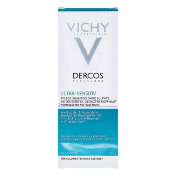 Dercos Ultra Apaisant Shampooing Normaux-Gras