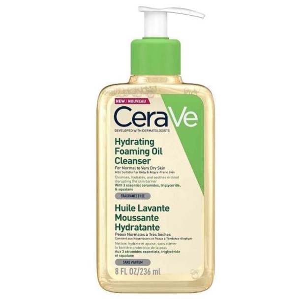 CeraVe Hydrating Foaming Oil Cleanser