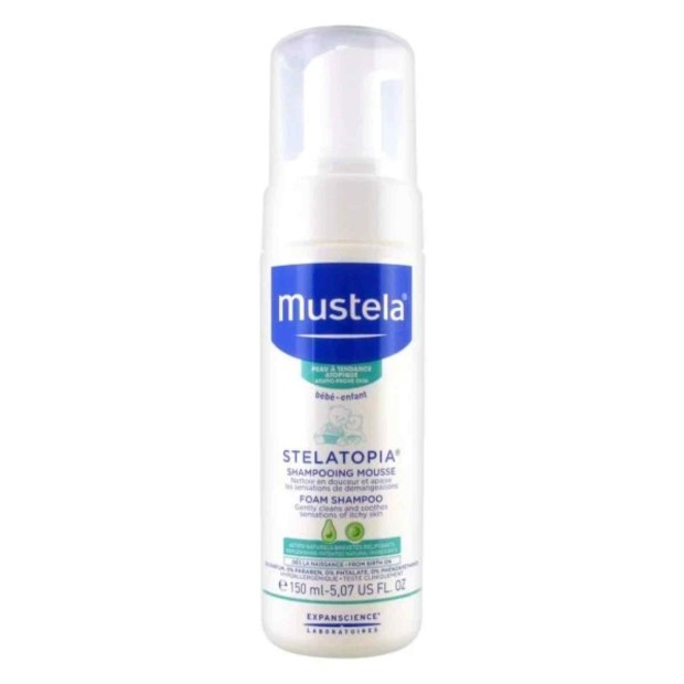 Mustela B�b� Stelatopia Shampoo Espumoso 0+