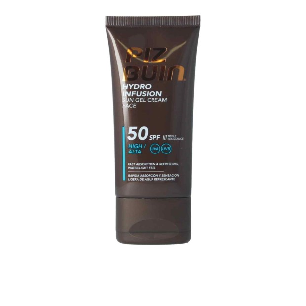 PIZ BUIN HYDRO INFUSION sun gel cream face SPF50