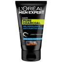 Men Expert Pure Charcoal Gel Exfoliante Pontos Negros