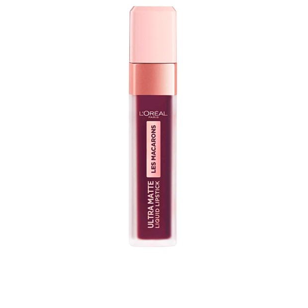 Les Macarons Batom Lquido Ultra Matte 830 blackcurrant c