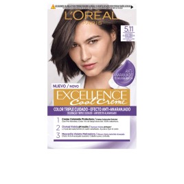 Excellence Cool Tinta Creme 5.11-castanho claro cinza intenso