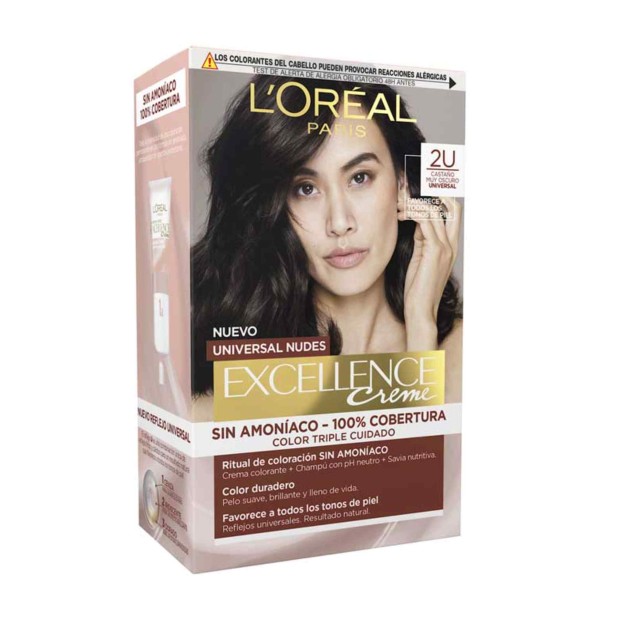 Excellence Creme Universal Nudes Tinte 2u-darkest brunette