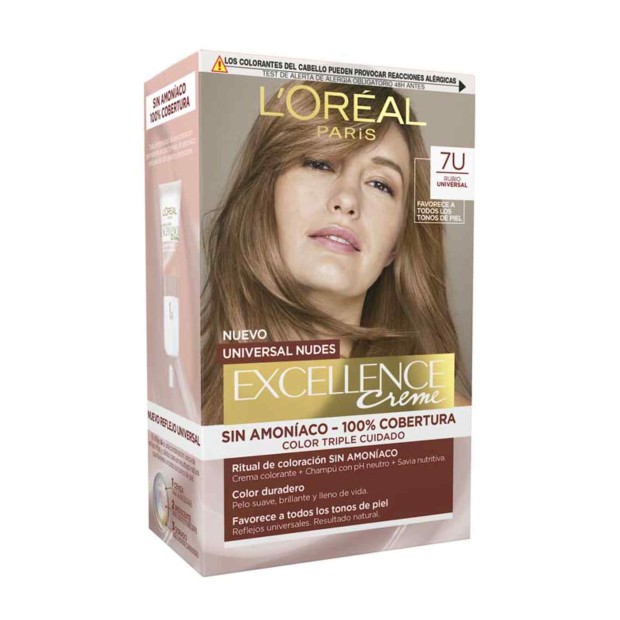 Excellence Creme Universal Nudes Tinte 7u-blonde