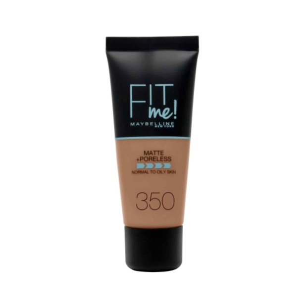 Fit Me! Foundation Matte+Poreless #350 caramel
