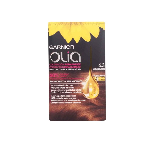 Olia Colora��o Permanente 6,3 Rubio Oscuro Dorado lote