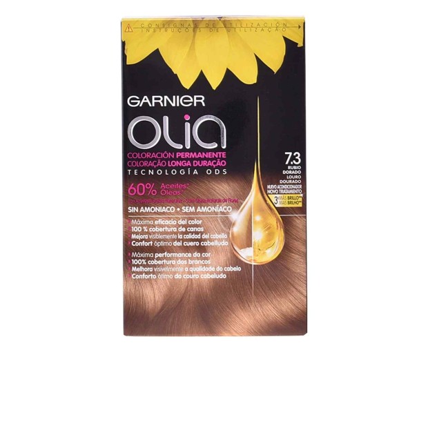 Olia Colora��o Permanente 7,3-golden dark blonde set