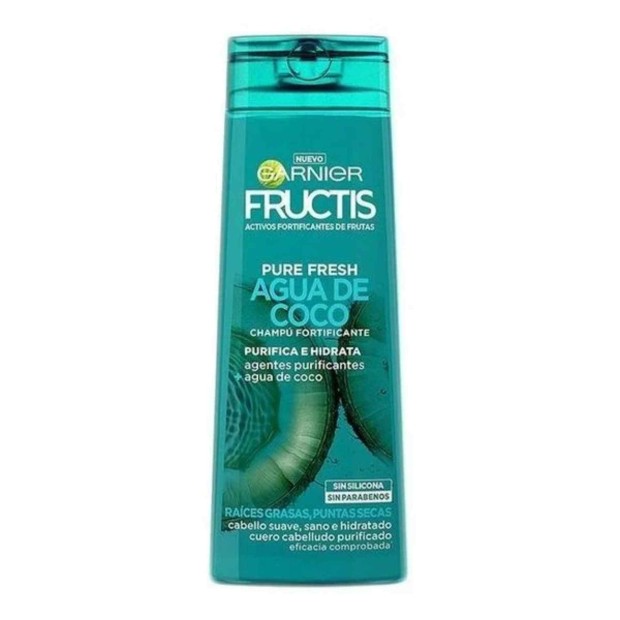 Fructis Pure Fresh Agua Coco Fortificante Shampo