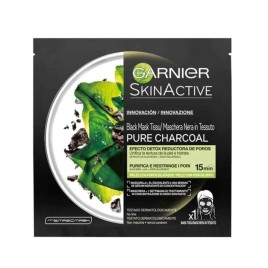 Pure Charcoal Preto Mscara Tissu Efeito Detox