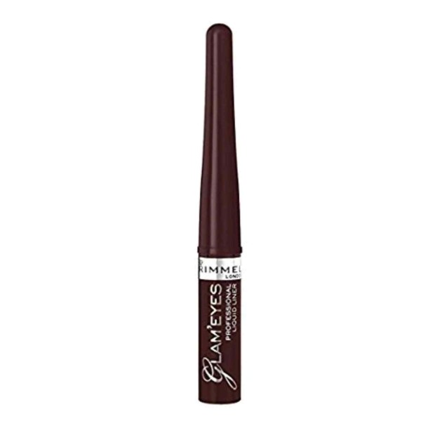 Rimmel London Glam'eyes Professional Liquid Eye Liner 002 -Brown