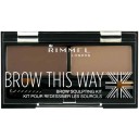 RIMMEL BROW THIS WAY eyebrow sculpting kit 002 -mild brown