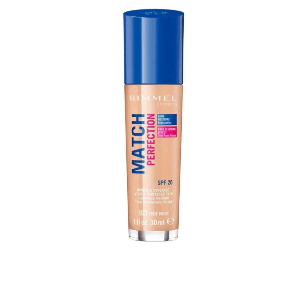 RIMMEL MATCH PERFECTION foundation 103-true ivory