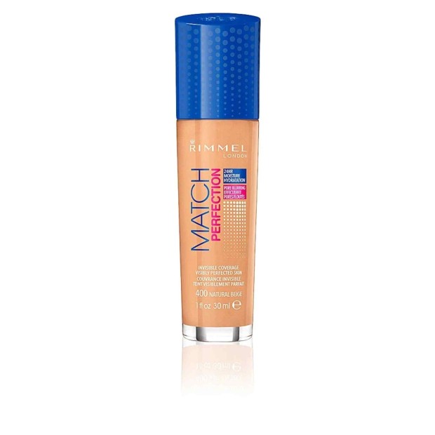 RIMMEL LONDON MATCH PERFECTION foundation 400-natural beige