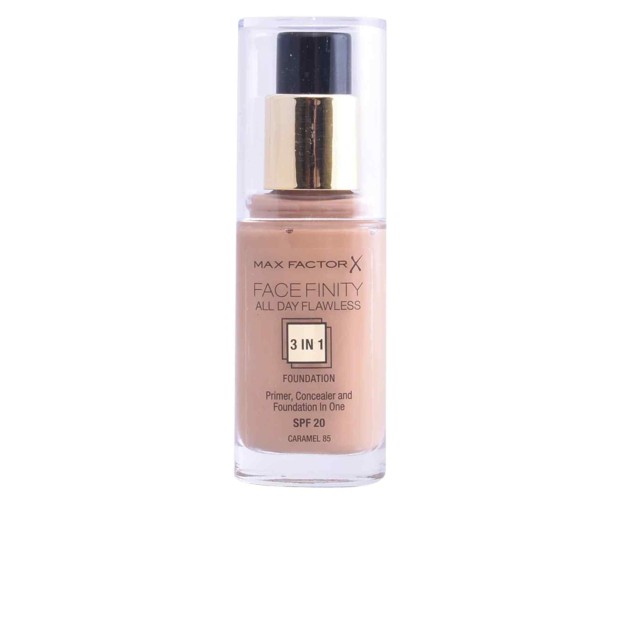 MAX FACTOR FACEFINITY ALL DAY FLAWLESS 3 IN 1 foundation #85-caramel