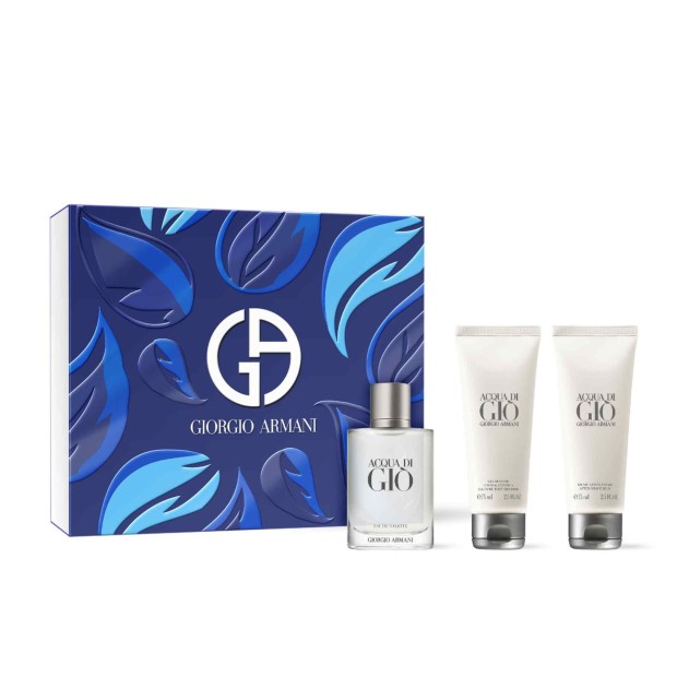Acqua Di Gio Pour Homme EDT  - Coffret 3 Peas