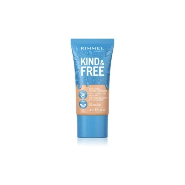 Kind & Free Skin Tint Foundation Tom 10 rose ivory
