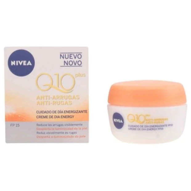 NIVEA Q10+ anti-rugas dia energizante SPF15