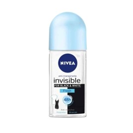 Nivea Black & White Invisible Fresh Deo Roll-On