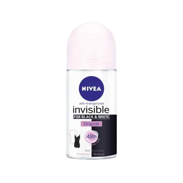 Nivea Black & White Invisible Desodorizante Roll-On
