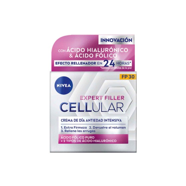 Cellular Filler Hialurnico & Flico Creme Dia SPF30