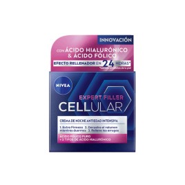 Cellular Filler Hialurónico & Fólico Creme Noite Cellular Filler Hialurónico & Fólico Creme Noite