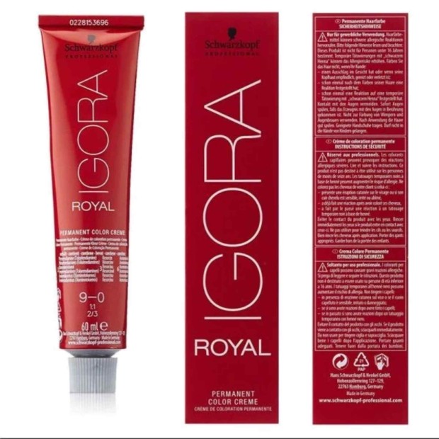Schwarzkopf Igora Royal Colora��o Tom 9�-0