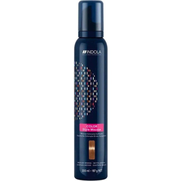 Color Style Mousse Medium Brown