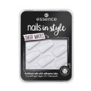Nails In Style Unhas Artificiais 11 sheer whites 12 u
