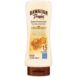 Hawaiian Tropic SATIN ultra radiance sun lotion SPF15 Hawaiian Tropic SATIN ultra radiance sun lotion SPF15