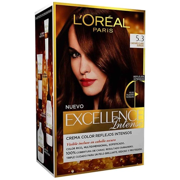 Excellence Intense Colora��o 5,3 castanho claro dourado