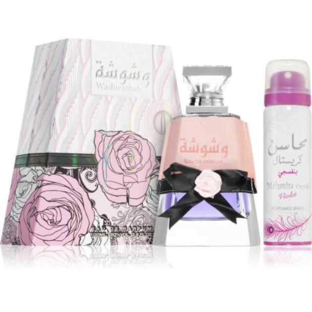 Lattafa Washwashah EDP  - Coffret 2 Peas