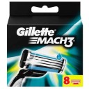 GILLETTE CARG. MACH-3 8 Unidades