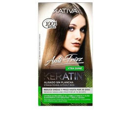 Keratin anti-frizz alisamento sem prancha extra brilho 30 dias