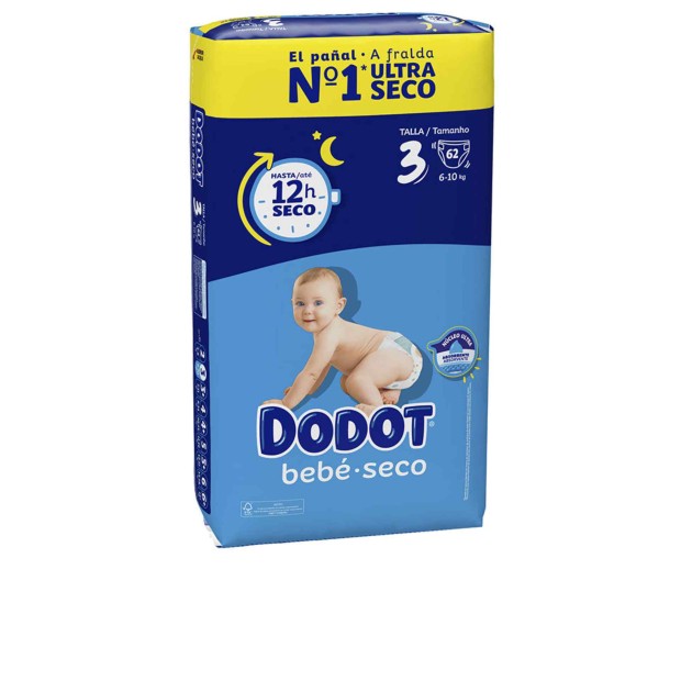 Dodot Fraldas Etapas 6-10kg Tam 3 62un