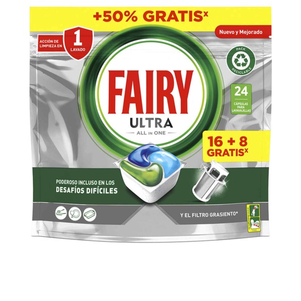 Fairy Ultra Plus Original Lava-Louas 24 Cpsulas