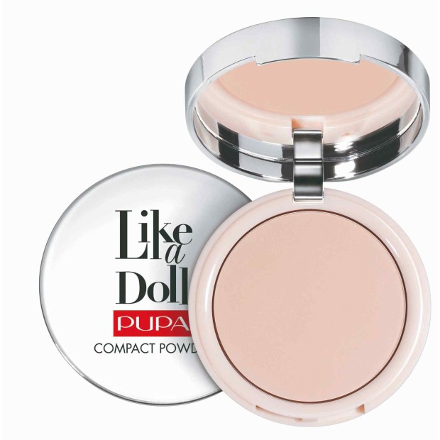Pupa Like A Doll Nude Skin Compact Powder SPF15 r Tom 002 Sublime Nude