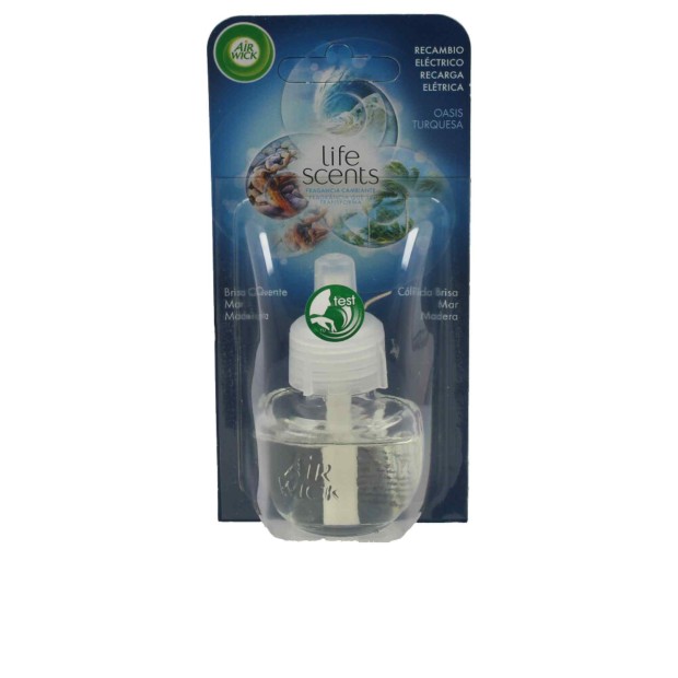 Air-Wick Ambientador El�trico Recarga Aroma oasis turquesa